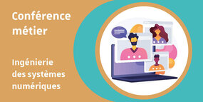 Visuel graphique conférence métier