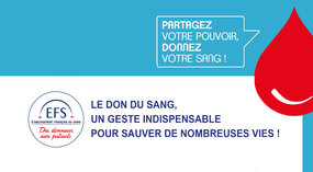Visuel EFS don du sang