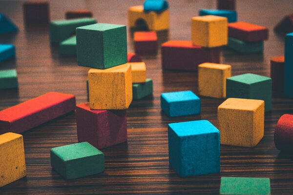 Photo avec des cubes en bois, crédit : pixabay