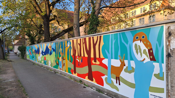 Photo de la fresque de Sélestat | Crédit : Julie Brunner-Noel