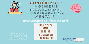 Visuel graphique conférence métier