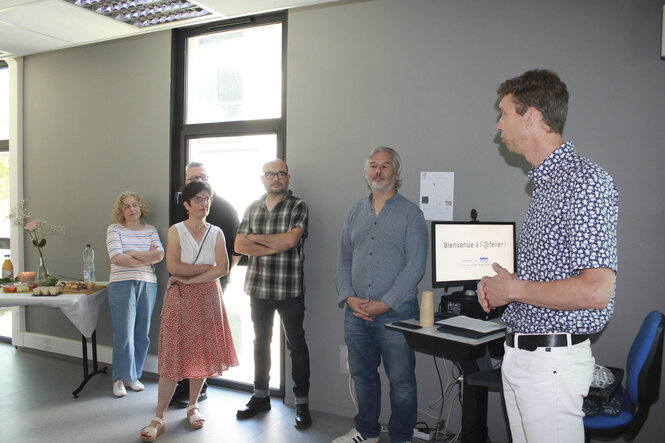 Inauguration de l'@telier | Vendredi 20 juin 2025 | Crédit photos : Myriam Lakraa