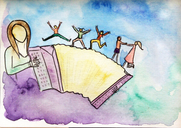 Aquarelle de Sophie Gast