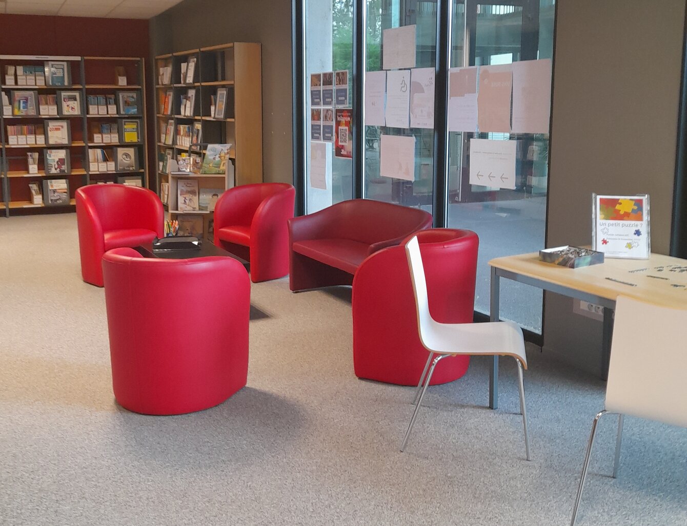 Nouvel espace détente de la BEE Strasbourg | Crédit : Michèle Boellinger