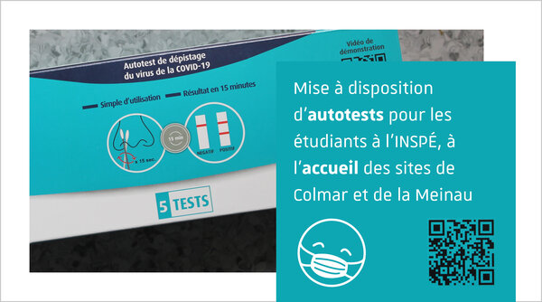 Visuel autotests (photo d'un kit)