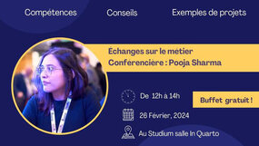 Visuel graphique conférence métier