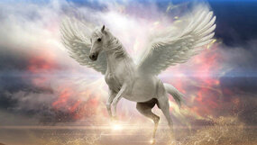 Visuel graphique représentant une licorne ailée (Pixabay) Visuel graphique représentant une licorne ailée (Pixabay)