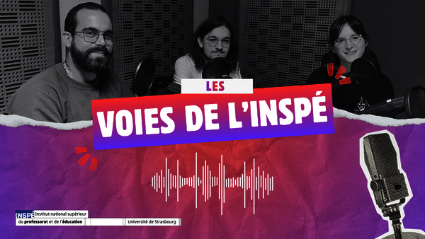 Visuel photo de la série podcast de l'INSPÉ de l'académie de Strasbourg | L'@telier
