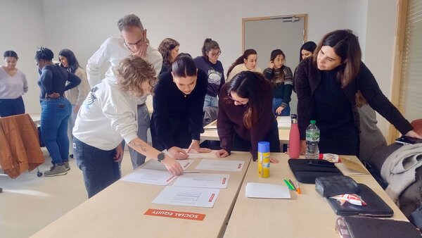 Projet HESPRI | Accueil de collègues portugaises | Crédit : INSPE