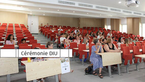 Cérémonie de remise des diplômes de DIU | Amphi L. Weiss | Crédit : INSPE Cérémonie de remise des diplômes de DIU | Amphi L. Weiss | Crédit : INSPE