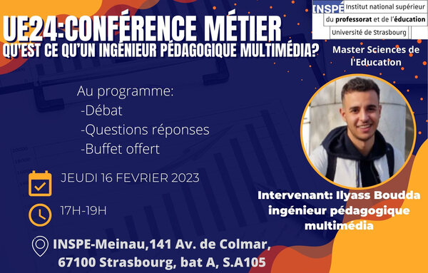 Visuel de la conférence