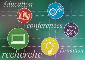 Visuel graphique recherche INSPÉ